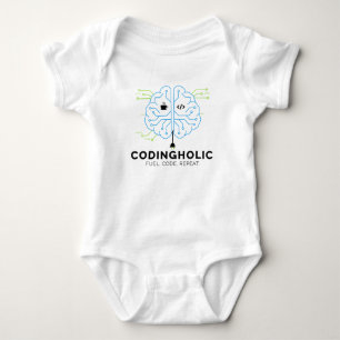 Programmierer-Baby-Shower-Geschenk   Geek-Säugling Baby Strampler