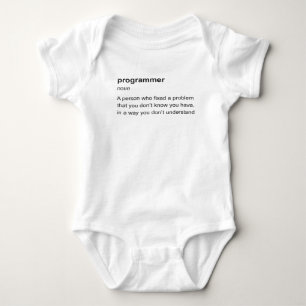 Programmierer Baby Strampler