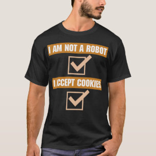 Programmierer Coder Computer Ich bin kein Roboter T-Shirt