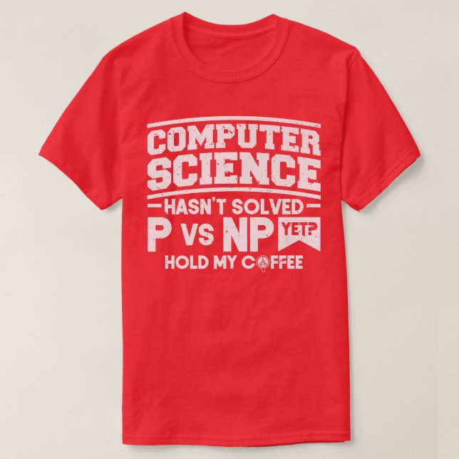 Programmierer Coding Computer Science Hat P nicht  T-Shirt (Design vorne)