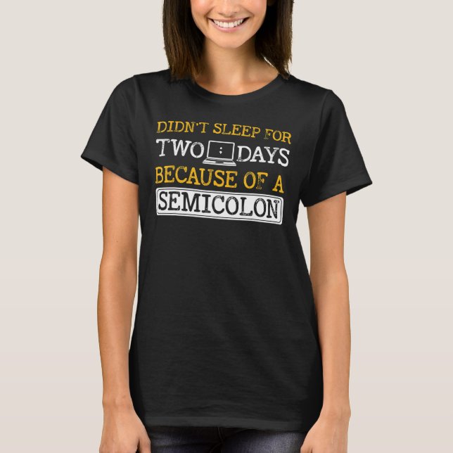 Programmierer Computer Software Engineer Web Devel T-Shirt (Vorderseite)