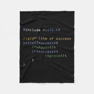 Programmierer Computerwissenschaftssystemcoding-Sp Fleecedecke