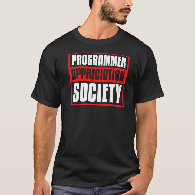 Programmierer der Gesellschaft - Programmierung C T-Shirt (Vorderseite)