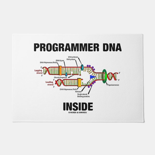 Programmierer DNA innerhalb des Fußmatte (Vorderseite)