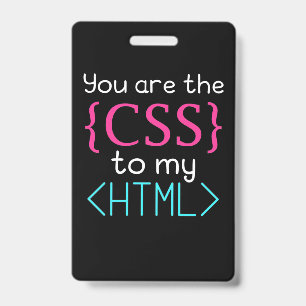 Programmierer, du bist das CSS zu meinem HTML Ausweis