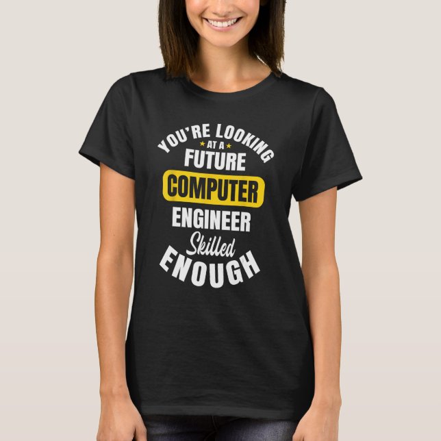 Programmierer-Entwickler für Computeringenieur Eng T-Shirt (Vorderseite)
