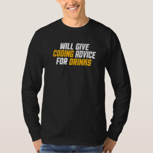 Programmierer Entwickler gibt Programmierberatung T-Shirt