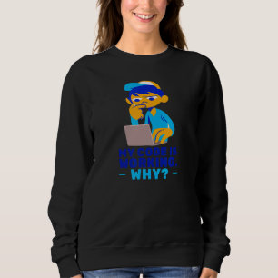 Programmierer Entwickler von IT-Engineer-Spezialis Sweatshirt