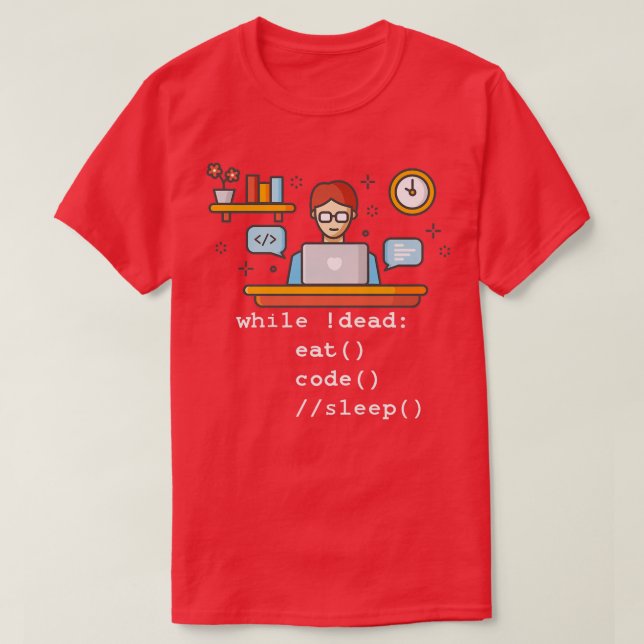 Programmierer für Computerwissenschaften Prem T-Shirt (Design vorne)