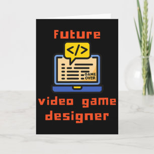 Programmierer für das zukünftige Videospiel-Design Karte
