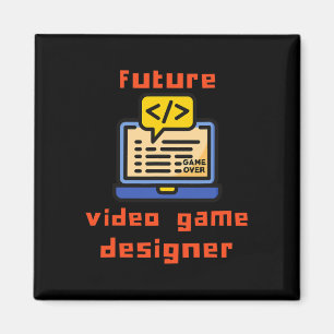 Programmierer für das zukünftige Videospiel-Design Magnet