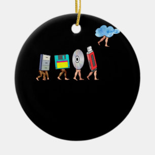 Programmierer für die Definition von Geek Keramik Ornament