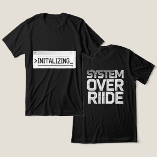 Programmierer Hacker Design Tri-Blend Shirt