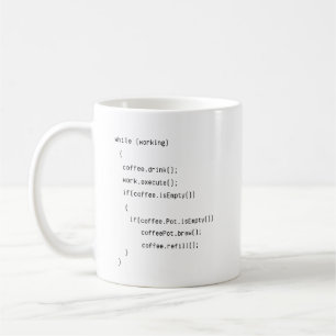 Programmierer Kaffee - Computer Code Kaffeetasse
