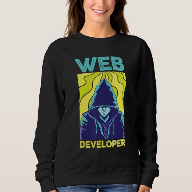 Programmierer Kodierung Programmiersprache Webentw Sweatshirt (Vorderseite)