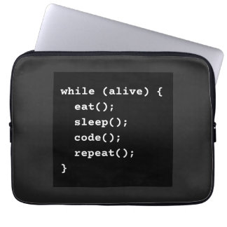 Programmierer-Lebenszyklus-Schleife (While-Schleif Laptopschutzhülle