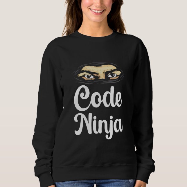 Programmierer Nerd Software Entwickler Geek Cod Sweatshirt (Vorderseite)