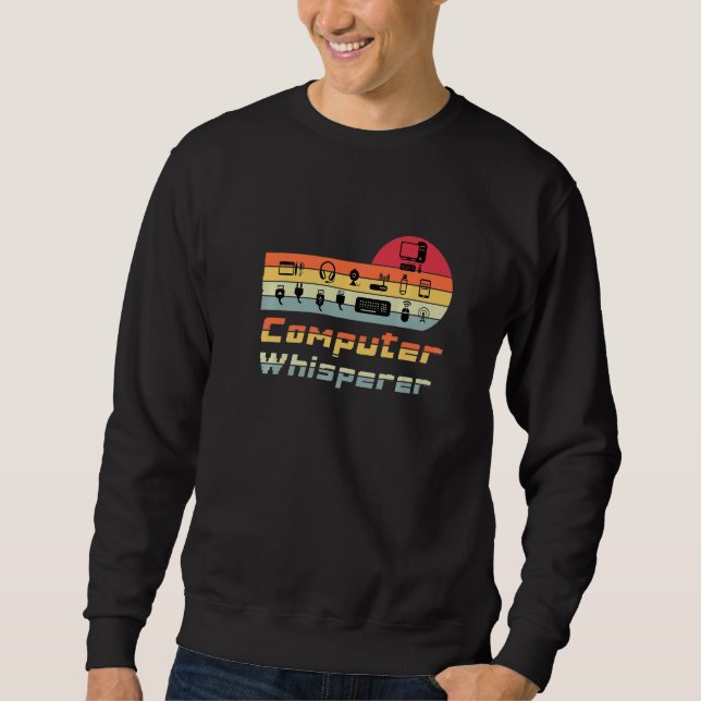 Programmierer oder Programmierer von Computertechn Sweatshirt (Vorderseite)