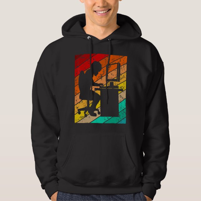 Programmierer Programmieren des Debugcomputers P Hoodie (Vorderseite)