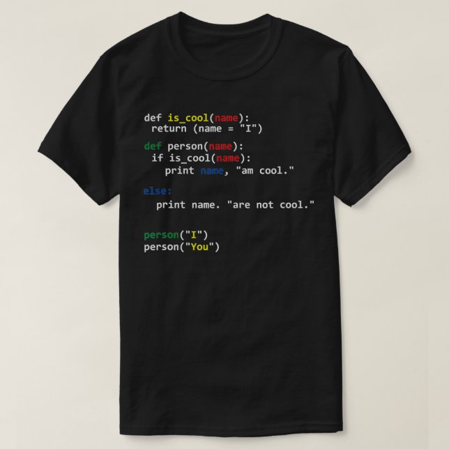 Programmierer-Programmierer-Programmierung von Com T-Shirt (Design vorne)