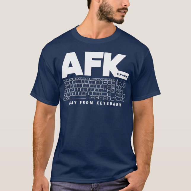 Programmierer-Programmierung von AFK weg von der T T-Shirt (Vorderseite)