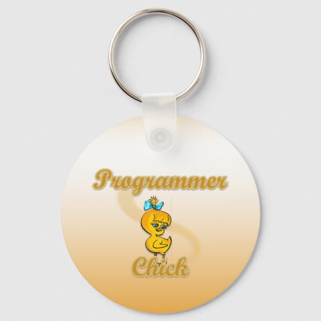 Programmierer Schlüsselanhänger (Vorderseite)