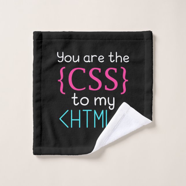 Programmierer Sie sind CSS zu meinem HTML Waschlappen (Waschlappen)