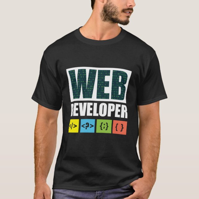 Programmierer-Software-Entwickler C T-Shirt (Vorderseite)