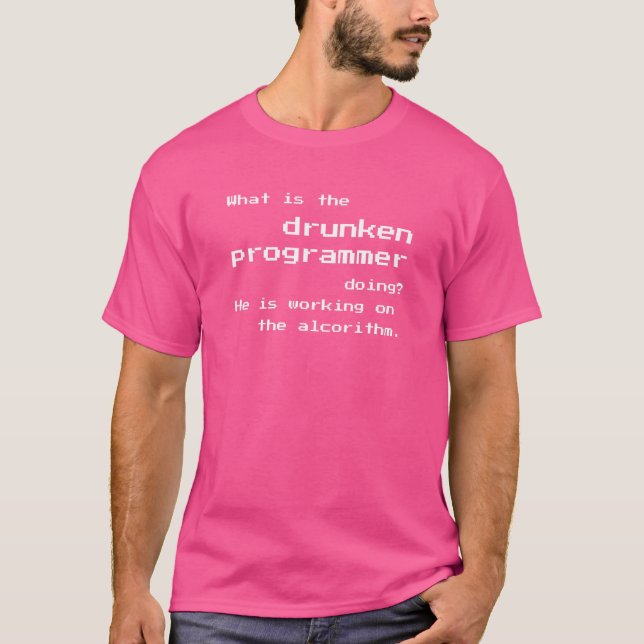 Programmierer-Software-Entwickler-Entwickler Alg T-Shirt (Vorderseite)