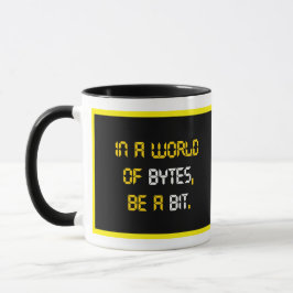Programmierer-Sprichwort, Anführungszeichen-Tasse Tasse