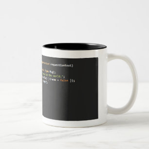 Programmierer-Tasse v1.4.1 Zweifarbige Tasse