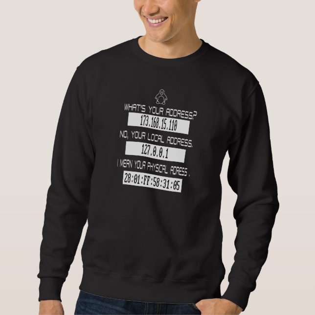 Programmierer und Coder Was ist Ihr IP Sweatshirt (Vorderseite)