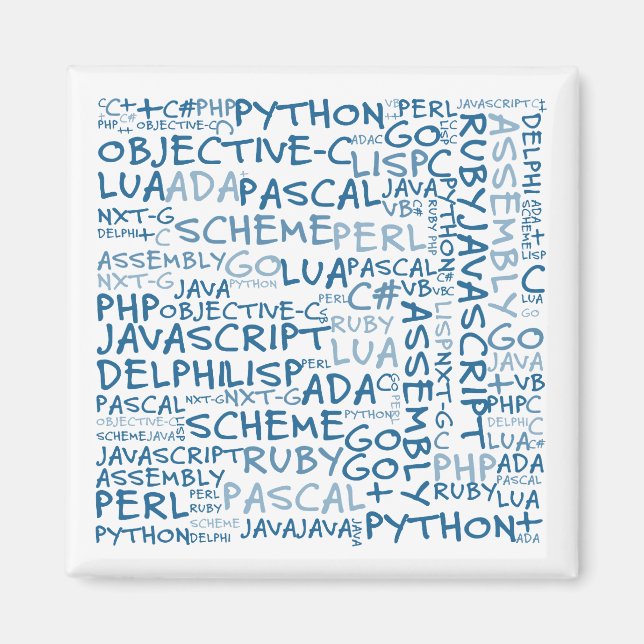 Programmierer verfügen über mehrere Programmierken Magnet (Vorne)