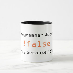 Programmierer-Witz-Tasse Tasse