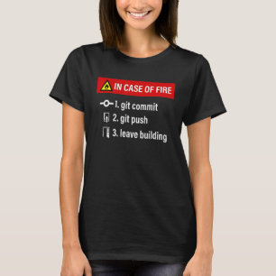 Programmierer-Witz Web-Software-Entwickler Git Com T-Shirt