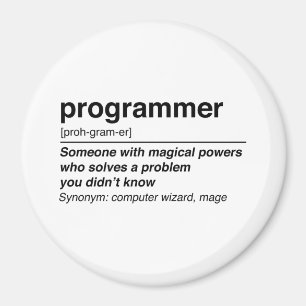 Programmiererdefinition Magnet