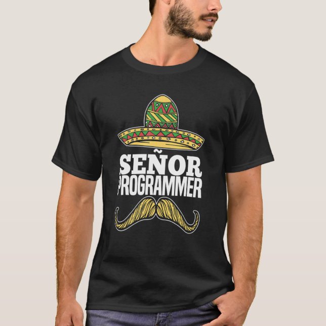 Programmiererprogramm von Señor T-Shirt (Vorderseite)