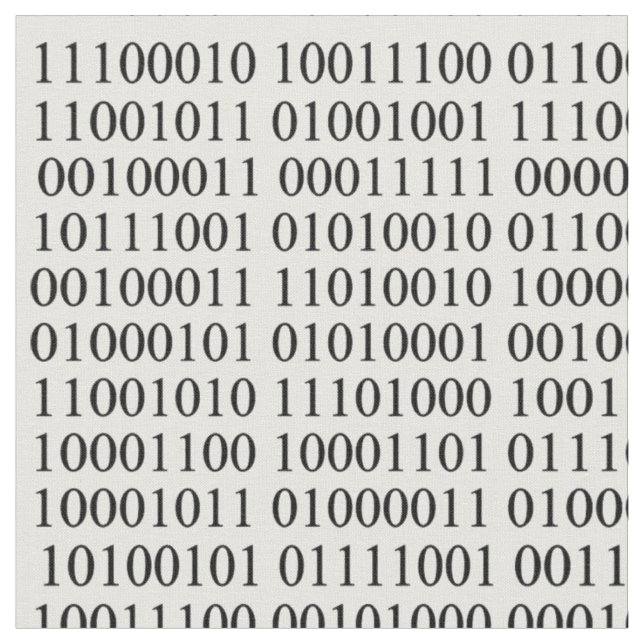 Programmiergewebe binäre Code-Technologien Stoff (Nahaufnahme)