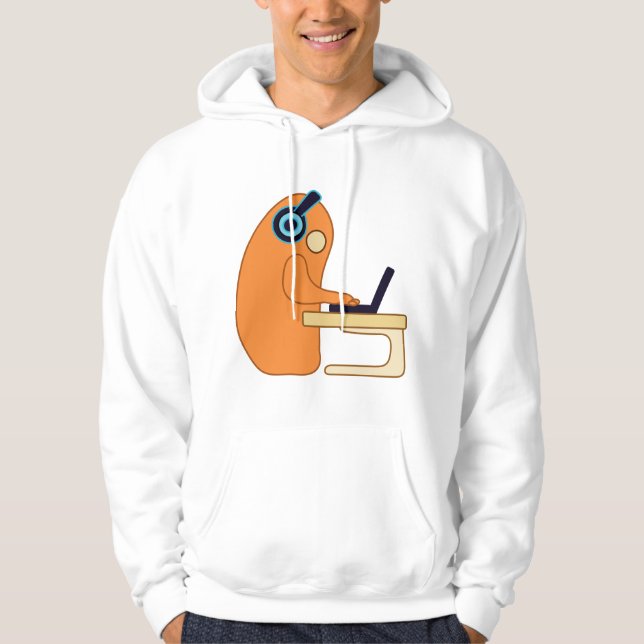 Programmiermonster  hoodie (Vorderseite)