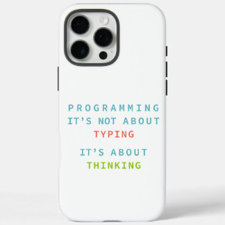 Programmierre Logik Code Entwickler Zitat Gi iPhone 16 Pro Max Hülle