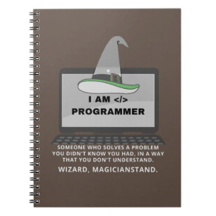 Programmiersprache Funny Definition Notizblock