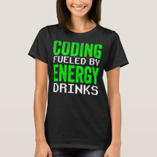 Programmierung für Energy Drinks Code Programmer K T-Shirt