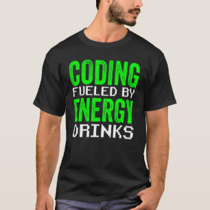Programmierung für Energy Drinks Code Programmer K T-Shirt