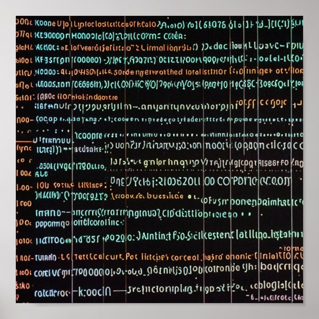 Programmierung Poster (Vorne)