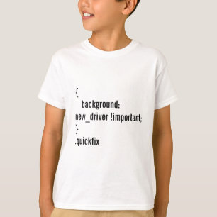 Programmierwitz für neue Fahrer T-Shirt
