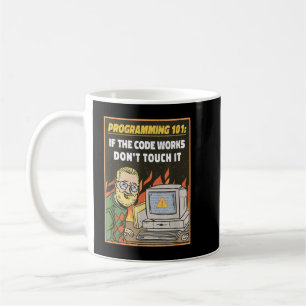 Programming 101 - Funny Programmer Developer Coder Kaffeetasse