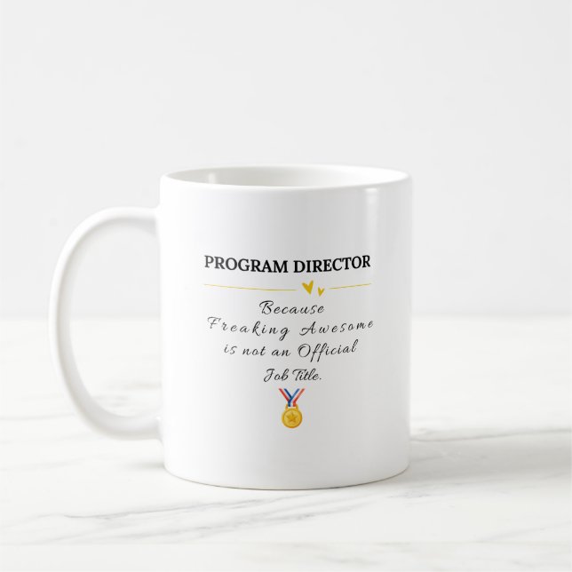 Programmleiter Kaffeetasse (Links)