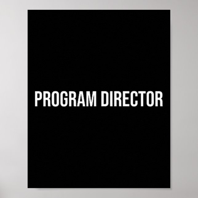 Programmleiter Psychische Gesundheit  Poster (Vorne)