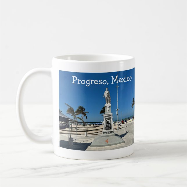 Progreso, Mexiko - Klassische Tasse (Links)
