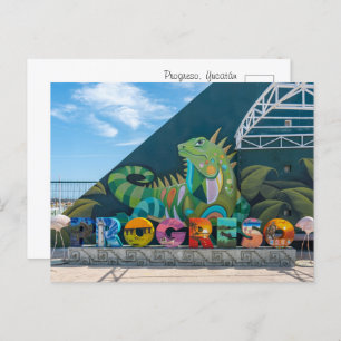 Progreso, Yucatán Postcard Postkarte